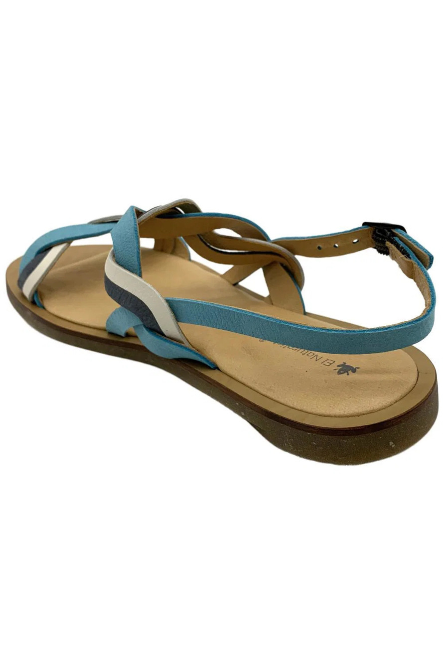 El Naturalista Women's Tulip N5188 Slingback Flat Sandals Turquiose - Medium - Picture 3 of 3